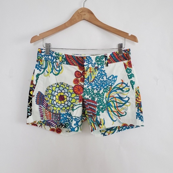 Trina Turk Pants - Trina Turk tropical printed multi color shorts